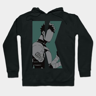 Kafka hibino Kaiju no 8 Anime Manga Characters in Cool K Letter KN8-8 Hoodie